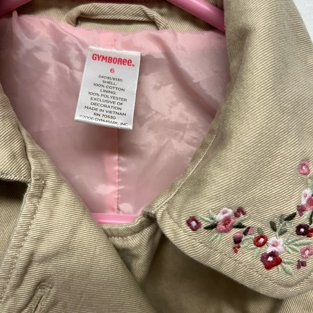 Girls Gymboree Size 6 Coat